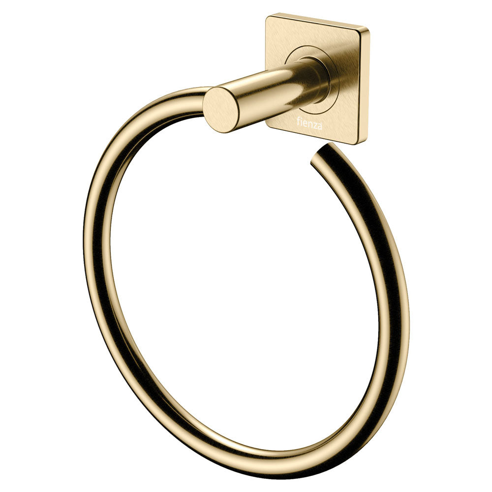 Fienza Sansa Gold Hand Towel Ring ,