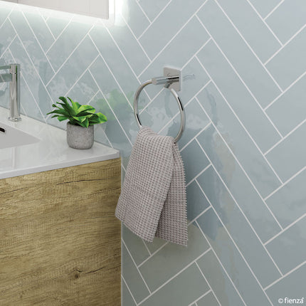 Fienza Sansa Chrome Hand Towel Ring ,