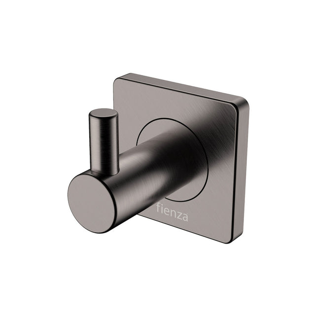 Fienza Sansa Gun Metal Single Robe Hook ,