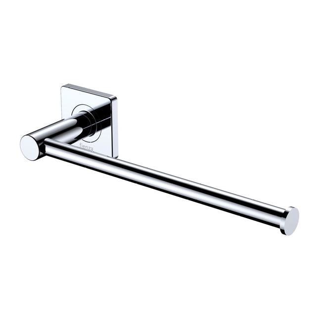 Fienza Sansa Dual Purpose Chrome Hand Towel Rail/Roll Holder ,