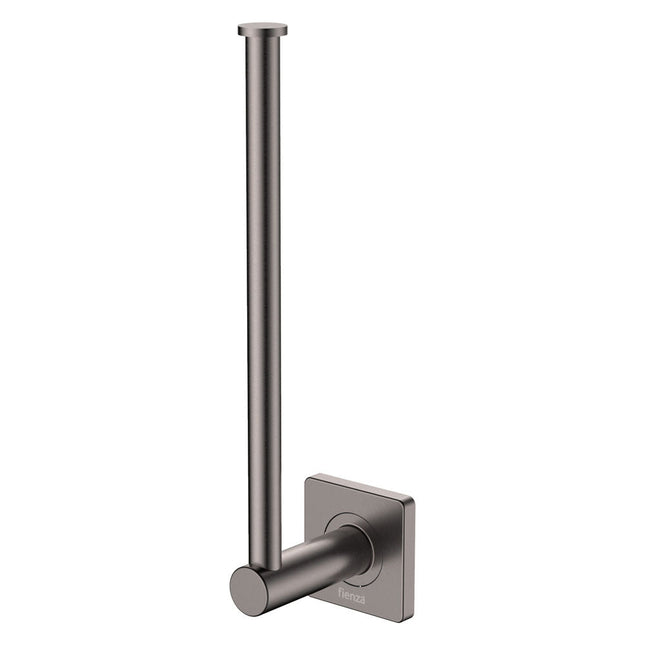 Fienza Sansa Dual Purpose Gun Metal Hand Towel Rail/Roll Holder ,