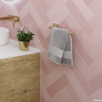 Fienza Sansa Dual Purpose Gold Hand Towel Rail/Roll Holder ,