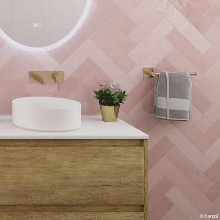 Fienza Sansa Dual Purpose Gold Hand Towel Rail/Roll Holder ,