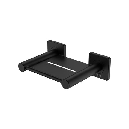 Fienza Sansa 191mm Matte Black Soap Shelf ,