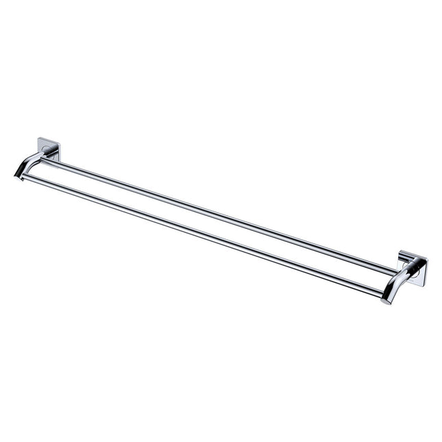 Fienza Sansa 900mm Chrome Double Towel Rail ,