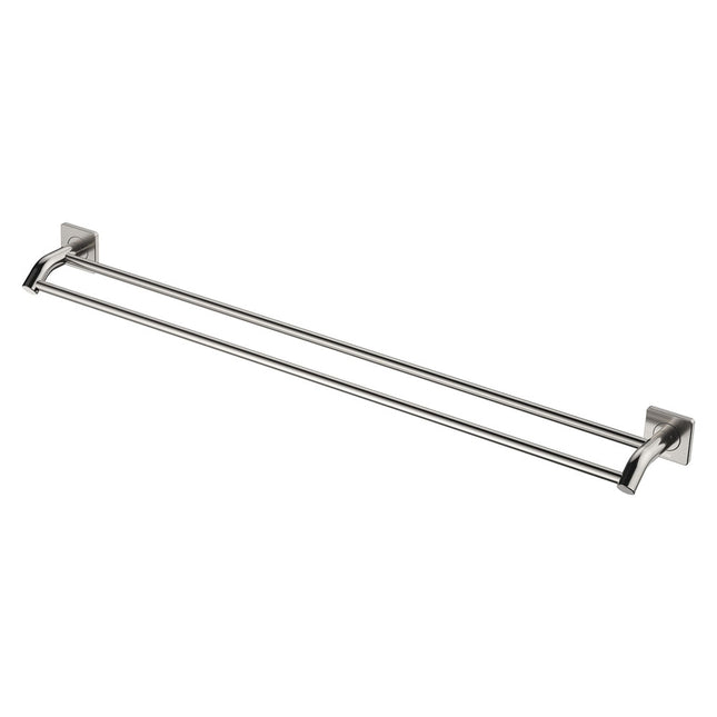 Fienza Sansa 900mm Brushed Nickel Double Towel Rail ,