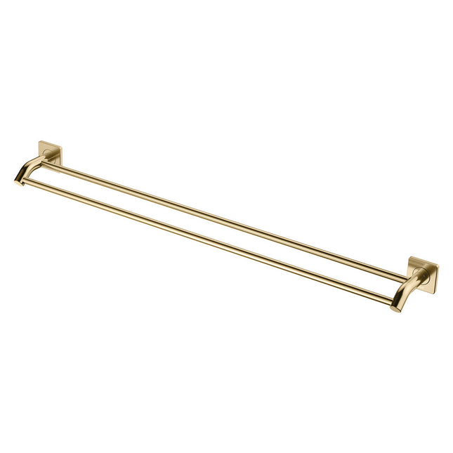 Fienza Sansa 900mm Gold Double Towel Rail ,