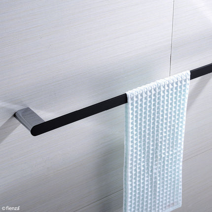 Fienza Lincoln 900mm Mixed Finish Single Towel Rail ,