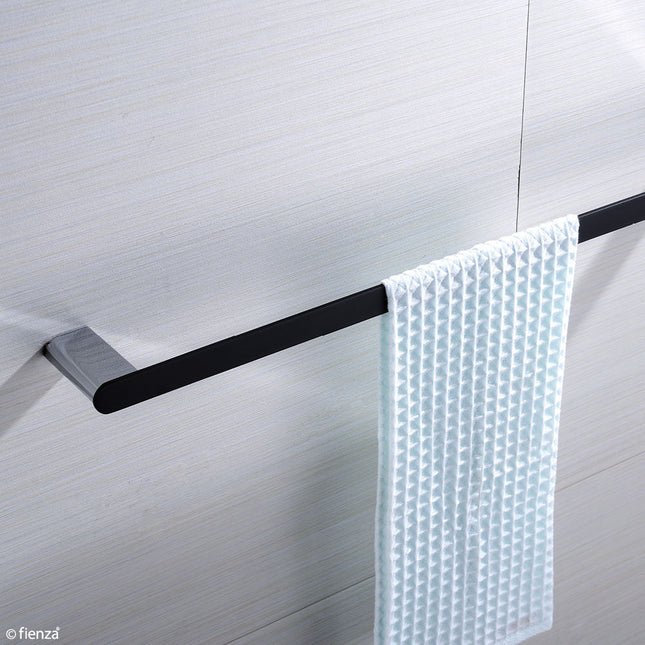 Fienza Lincoln 900mm Mixed Finish Single Towel Rail ,