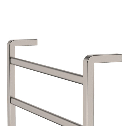 Fienza Koko 600x800mm Brushed Nickel Heated Towel Rail (6 Bars) ,
