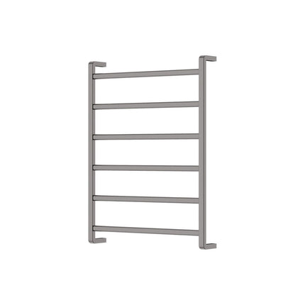 Fienza Koko 600x800mm Gun Metal Heated Towel Rail (6 Bars) ,