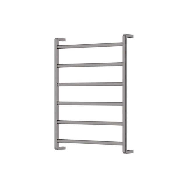 Fienza Koko 600x800mm Gun Metal Heated Towel Rail (6 Bars) ,