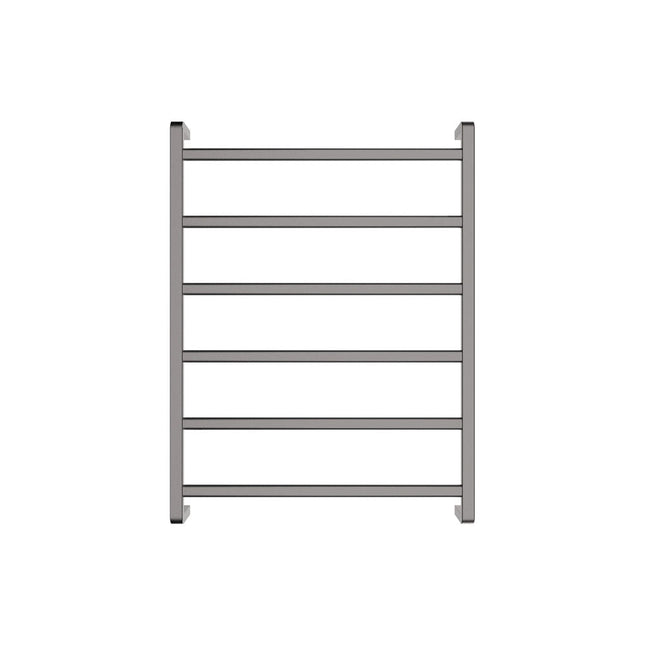 Fienza Koko 600x800mm Gun Metal Heated Towel Rail (6 Bars) ,