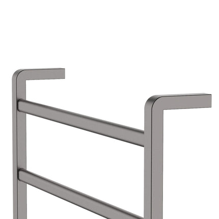 Fienza Koko 600x800mm Gun Metal Heated Towel Rail (6 Bars) ,