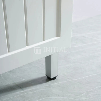Hampton Modern Shaker Matt White Freestanding Floor Vanity 750W X 460D X 860H ,