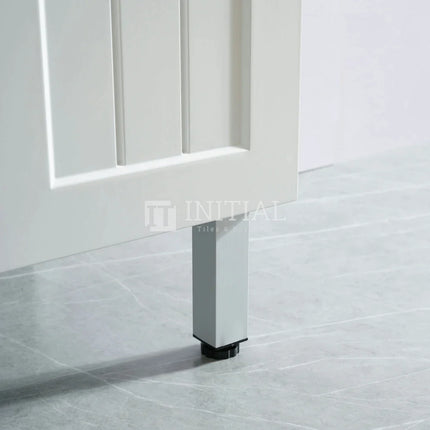 Hampton Modern Shaker Matt White Freestanding Floor Vanity 600W X 460H X 860D ,