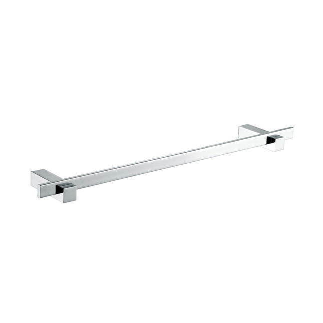 Fienza Jet 600mm Chrome Square Single Towel Rail ,