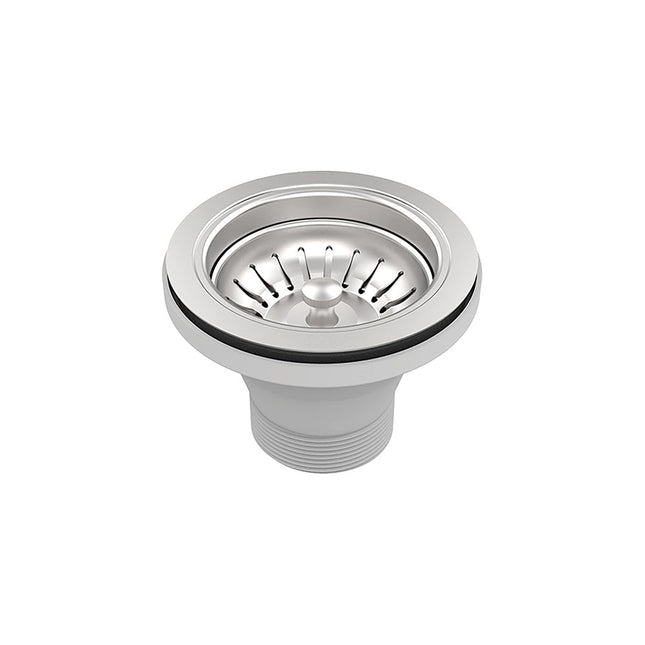 Fienza Stainless Steel Sink Basket Waste, 50mm Outlet ,