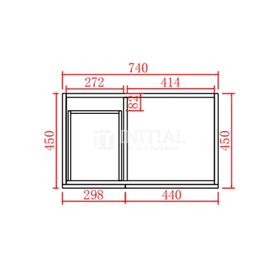 Hampton Modern Shaker Matt White Freestanding Floor Vanity 750W X 460D X 860H ,