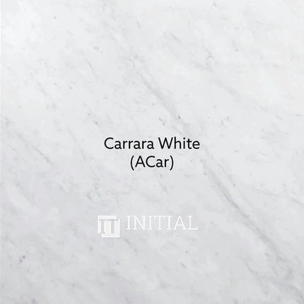 Bronte 1200 Prime Oak Woodgrain Curved Wall Hung Vanity , With Marble Top - Carrara White