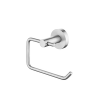 Petra Round Toilet Roll Holder Brushed Nickel ,