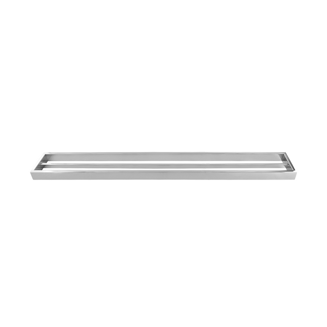 Tera Double Towel Rail 800mm Chrome , Default Title