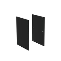 Fienza Amato Satin Black Side Panel Kit, 2 Solid Panels ,