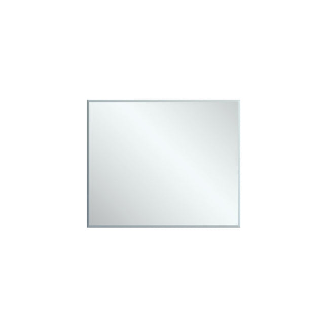 Fienza Rectangular Mirror, Bevel Edge, 900 x 750mm ,