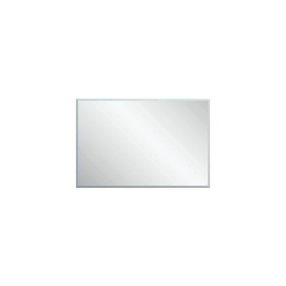 Fienza Rectangular Glue-On Mirror, Bevel Edge, 900 x 600mm ,