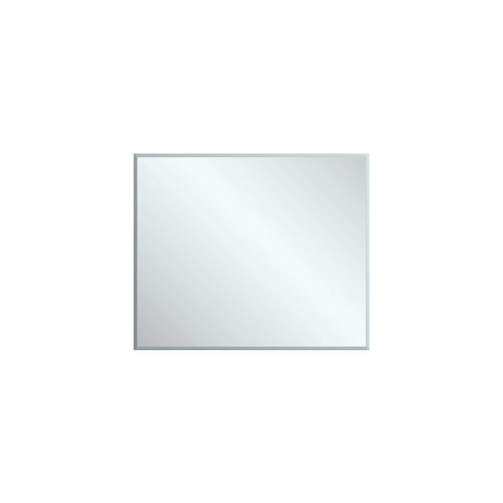 Fienza Rectangular Glue-On Mirror, Bevel Edge, 900 x 750mm ,