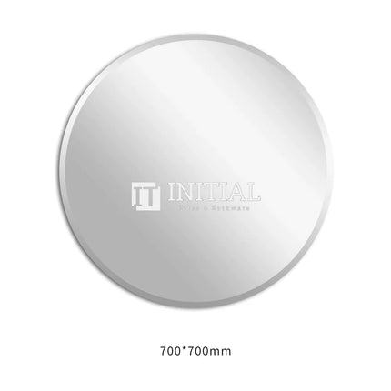 Bevel Edge Round Mirror, 5 Sizes , 700mm