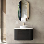 With Stone Top - Solid Surface Carrara