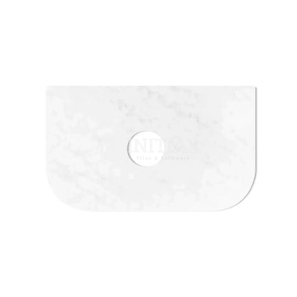 Otti Bondi Wall Hung Curve Vanity with 1 Drawer Matte White 750X460X450 ,