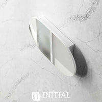 Otti Bondi Matte White Wall Mounted Shaving Cabinet with 2 Doors 900X600X146 , Default Title