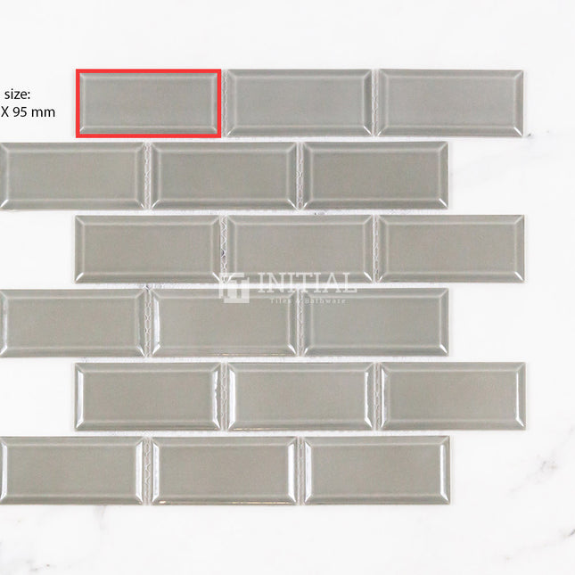 BRICKBOND BEVELLED GLOSS Dark Grey 291X295.5 ,