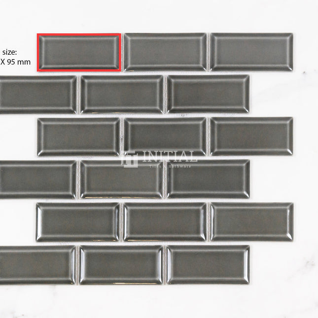 BRICKBOND BEVELLED GLOSS Ash Grey 291X295.5 ,