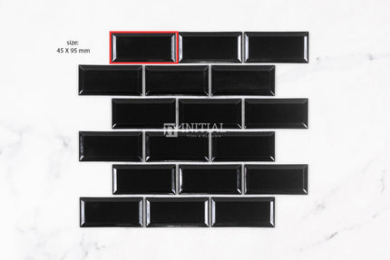 BRICKBOND BEVELLED GLOSS Black 291X295.5 ,