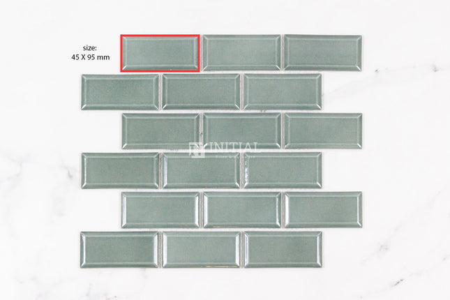 BRICKBOND BEVELLED Special Green Gloss 291X295.5 ,