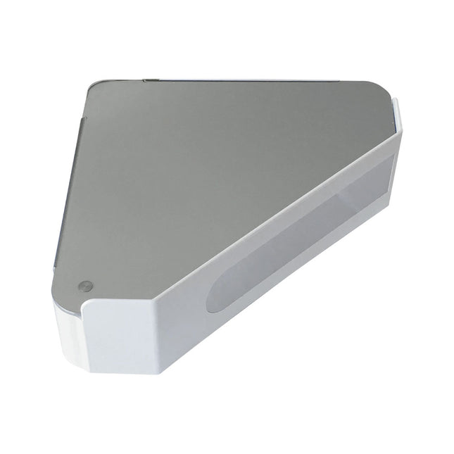 Fienza Hidden Storage Mirror Finish Corner Shower Shelf ,