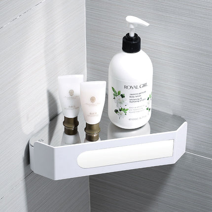 Fienza Hidden Storage Mirror Finish Corner Shower Shelf ,