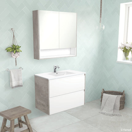 Fienza Amato Industrial Side Panel Kit, 2 Solid Panels ,