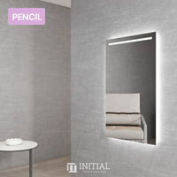 Wall Mounted Boathouse LED Rectangle Mirror Pencil Edge 1000X600mm ,