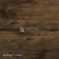 Begin 750 Dark Oak Wood Grain MDF Freestanding Vanity, 1 Solid Door, 2 Drawers ,