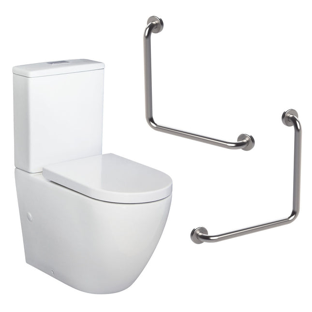 Fienza Ambulant Back to Wall Toilet Care Kit ,