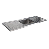 Fienza Citi Stainless Steel Sink Top, 1200mm ,