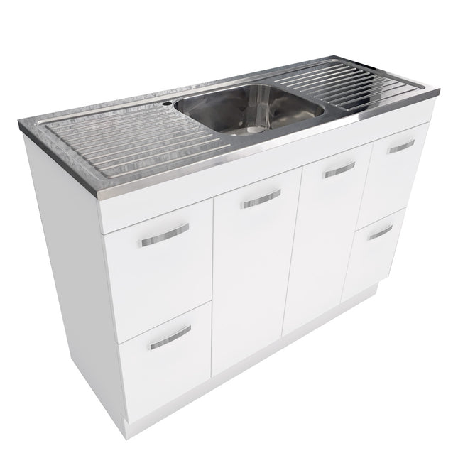 Fienza Citi 1200 UniCab Vanity on Kickboard ,