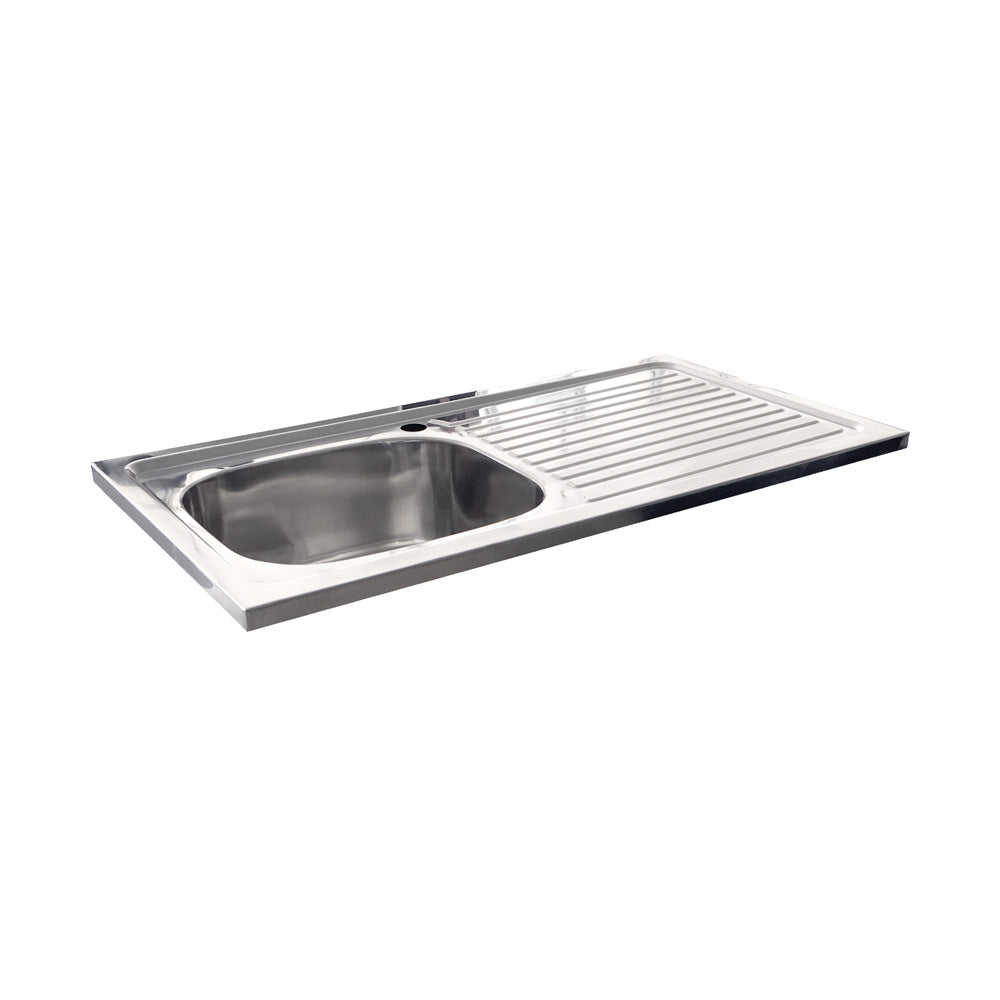 Fienza Citi Stainless Steel Sink Top, 900mm ,