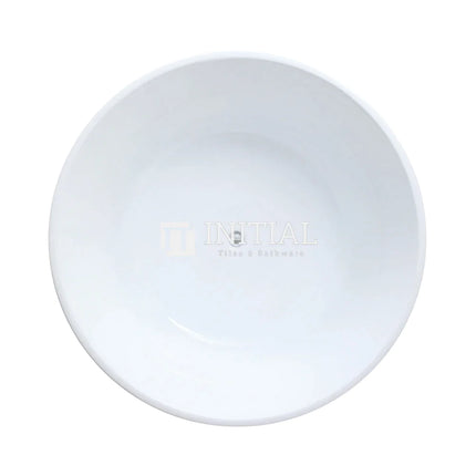 Como 1280 Gloss White Freestanding Bathtub, Round ,