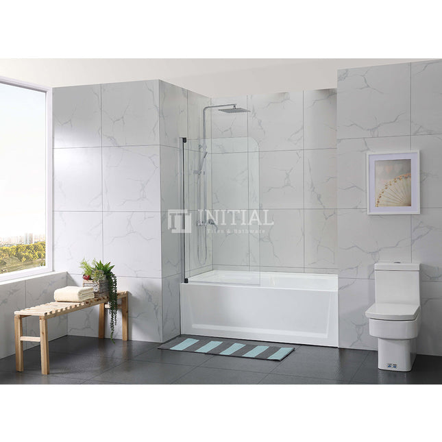 Swing Bathtub Screen 6mm Glass 750/900x1450mm ,