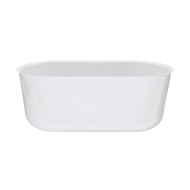 Fienza Windsor 1500 Freestanding Acrylic Bathtub, Gloss White ,